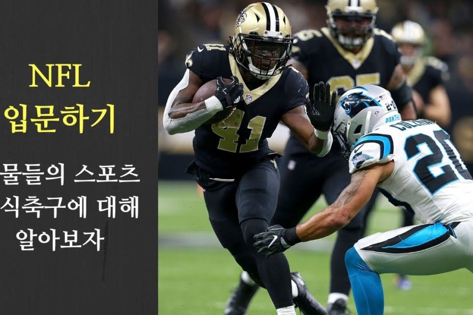 Nfl 꼭 알아야하는 6팀은 어디? 입문하기 좋은팀 추천. Nfl 입문영상 2편 - Youtube