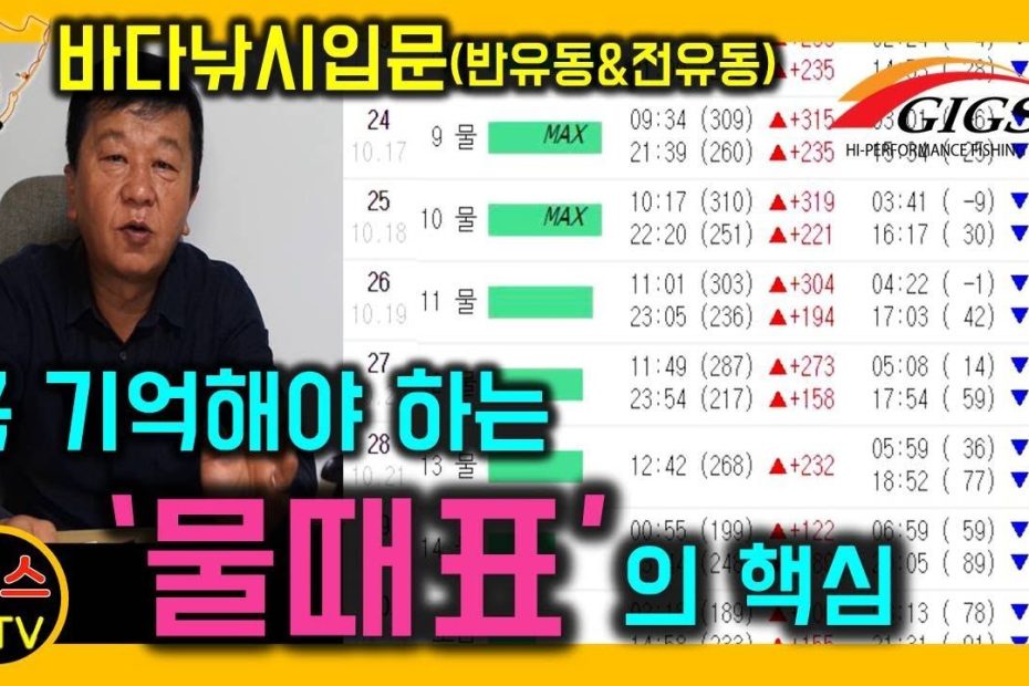 물때표 보는법, 물때표달력, 물때표보기, 통영물때표, 남해물때표, 진해물때표, 낚시정보, 배낚시, 배낚시정보, 바다 낚시 - 바다타임