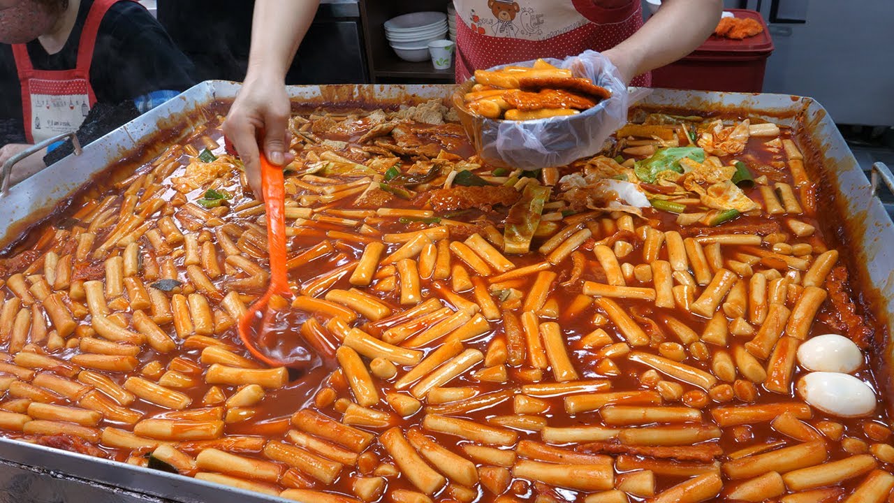 Popular Snacks In The Korean Market - Korean Street Food - Youtube