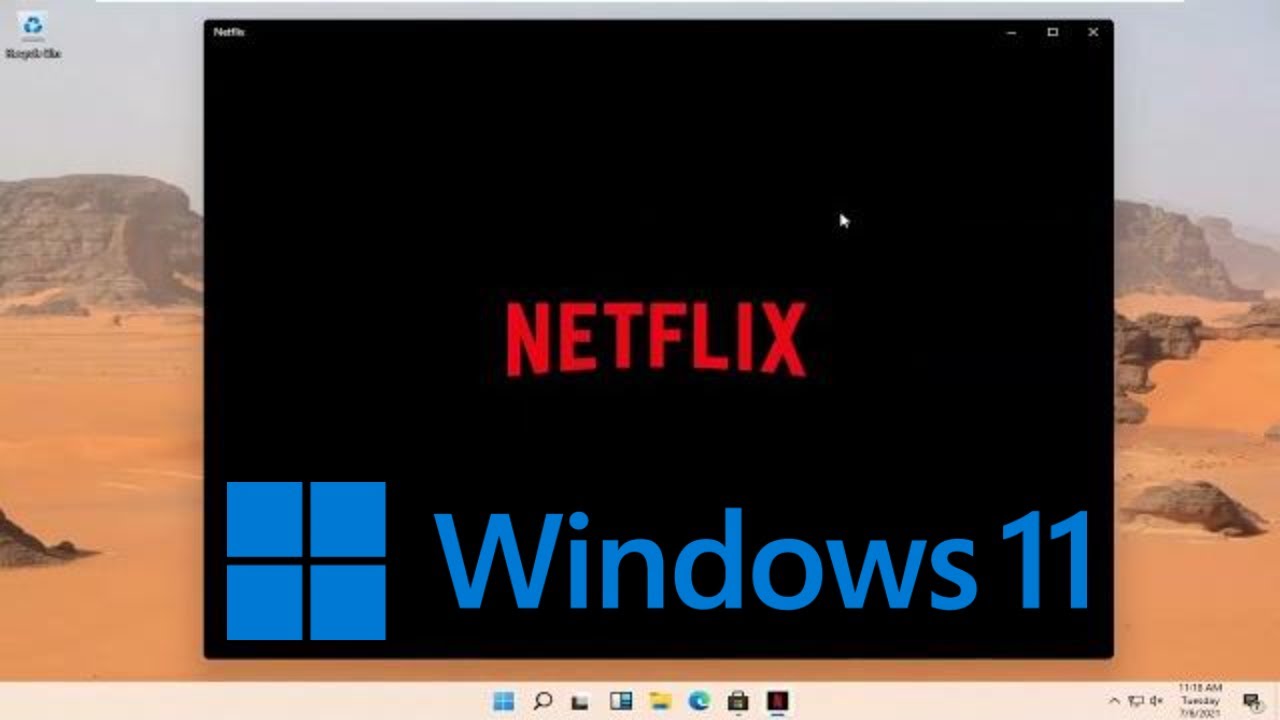 How To Download Netflix App For Windows 11 - Youtube