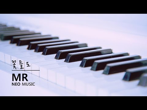 피아노MR / 꽃들도(J Worship)  D Key - 여자 보컬 솔로를 위한 피아노 찬양 MR(가사자막)