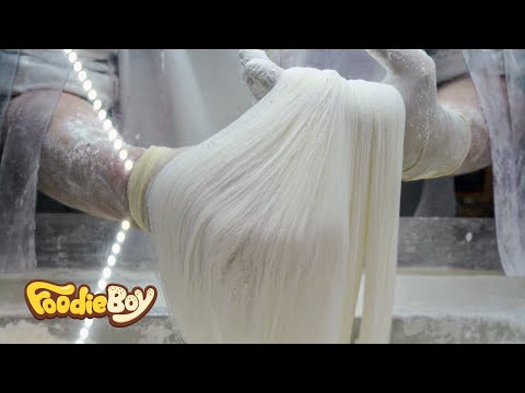 꿀타래 / Dragon's Beard Candy - Korean Street Food / 서울 인사동 길거리 음식