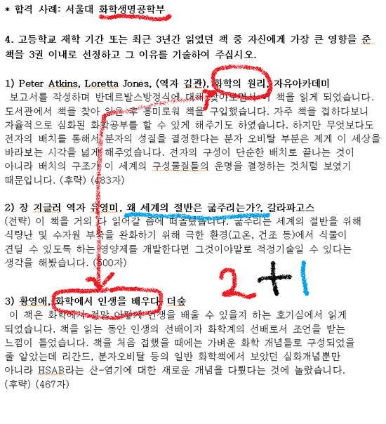 대입자소서] 대입자기소개서(자소서) 작성법과 예시 4번 : 네이버 블로그